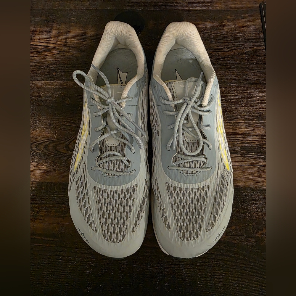 Altra ViHo Running Shoes Womens ALOA4QT0416 W/Footshape Tech.  US 10.5 Blue Gray